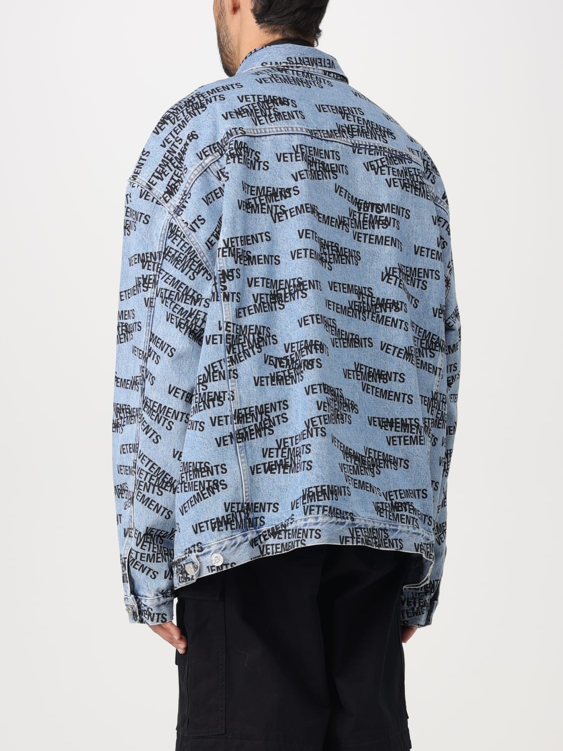 VETEMENTS JACKET: Jacket men Vetements, Denim - Img 3