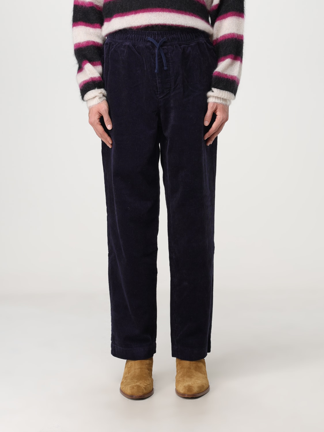 ISABEL MARANT PANTS: Isabel Marant velvet pants, Blue - Img 1