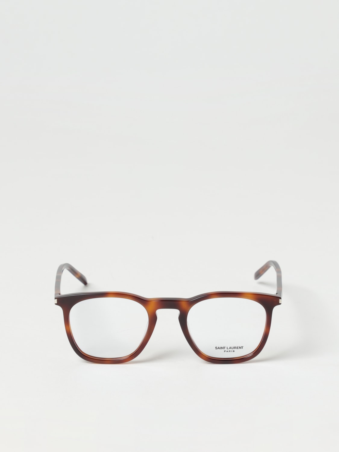 SAINT LAURENT OPTICAL FRAMES: Saint Laurent acetate eyeglasses, Beige - Img 2