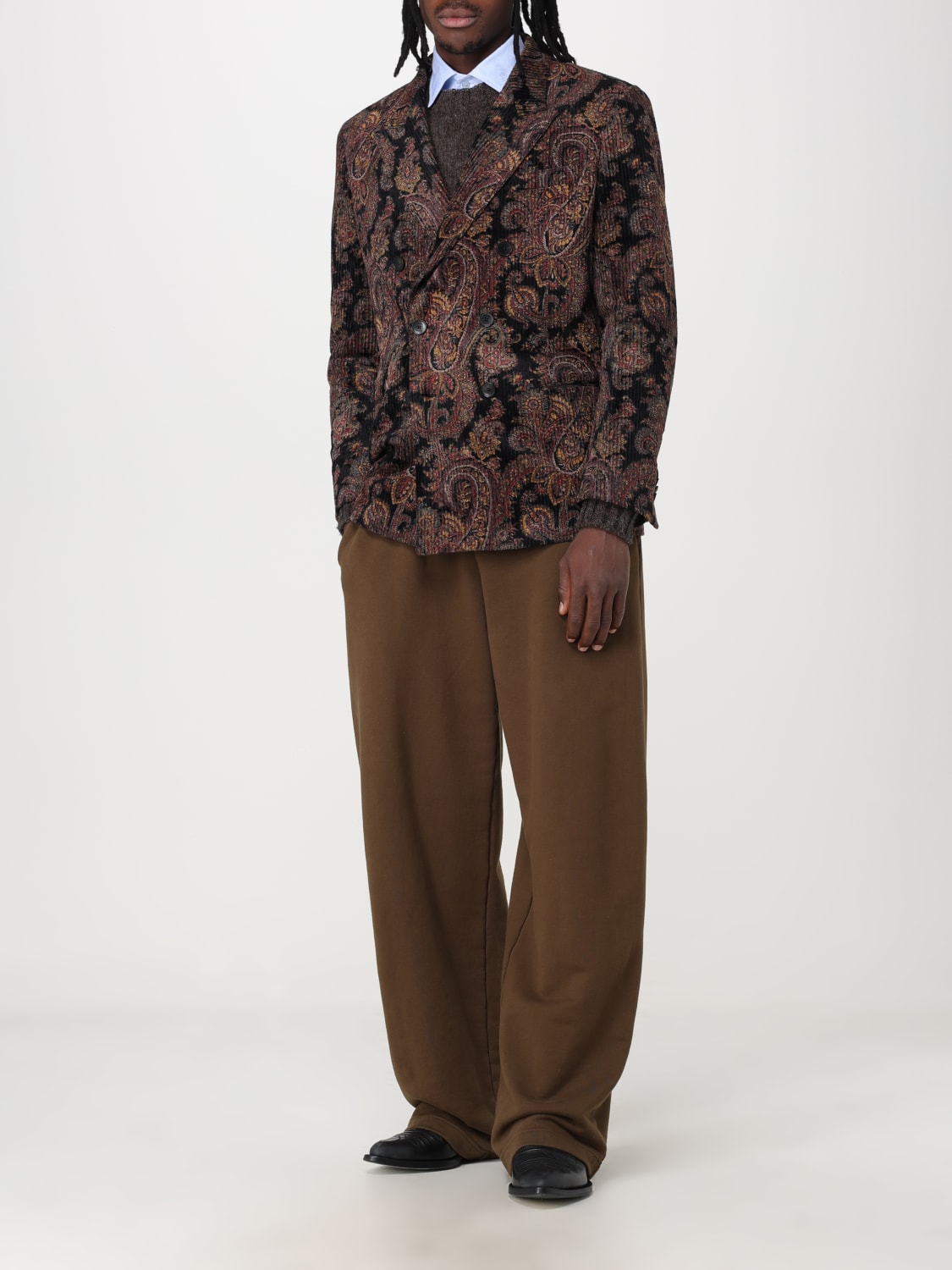 Etro Outlet: Jacket men - Red | Etro jacket 1G5500147 online