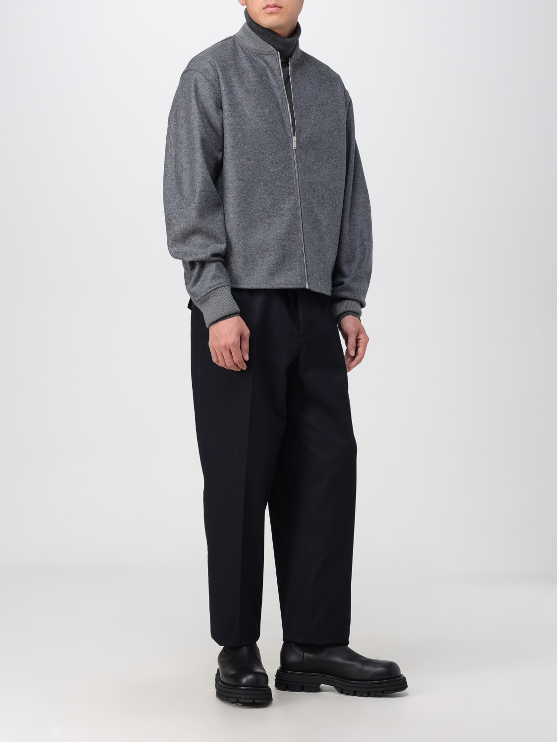 JIL SANDER: Pants men - Black | Jil Sander pants J23KA0005J45167
