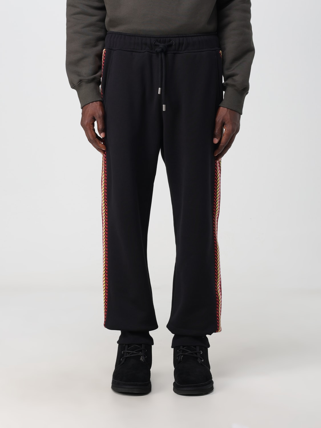 LANVIN PANTS: Pants men Lanvin, Black - Img 1