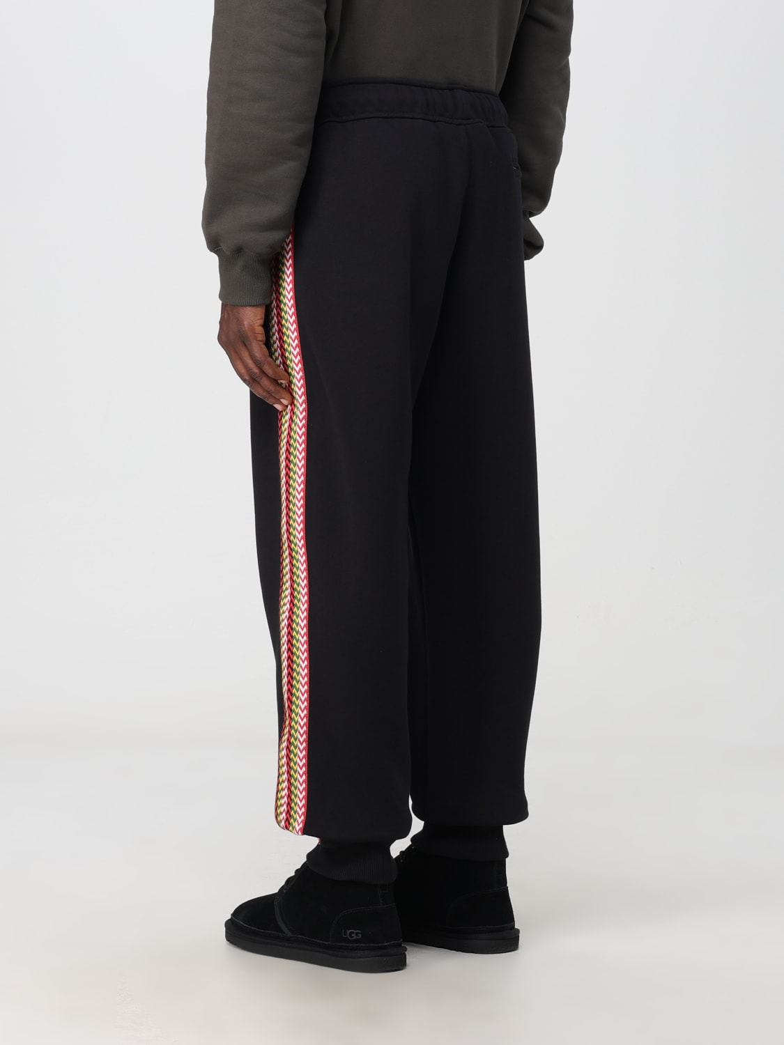 LANVIN PANTS: Pants men Lanvin, Black - Img 3