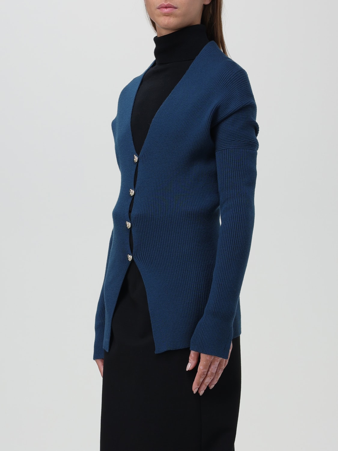 LANVIN CARDIGAN: Sweater woman Lanvin, Blue - Img 3