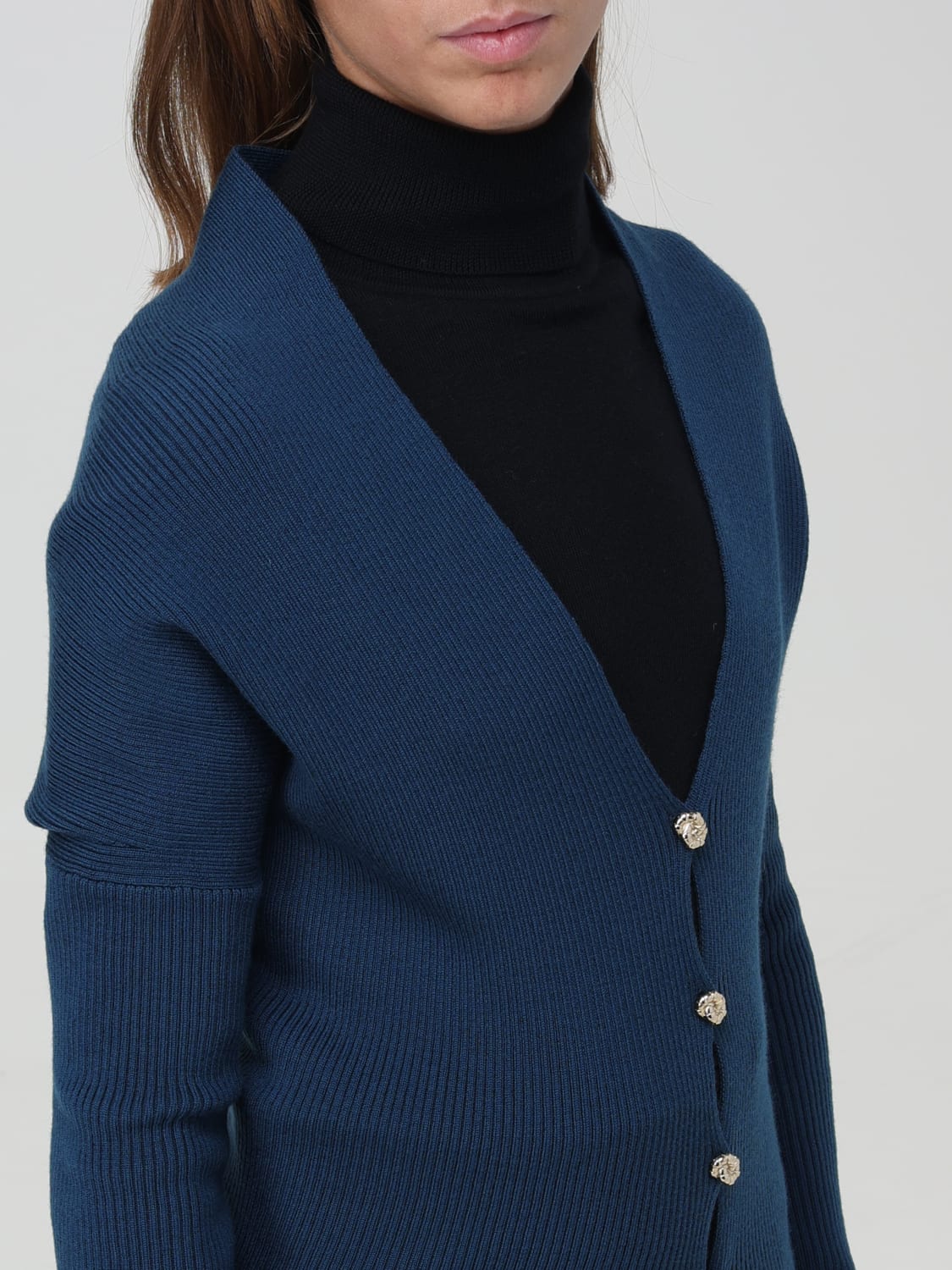 LANVIN CARDIGAN: Sweater woman Lanvin, Blue - Img 4