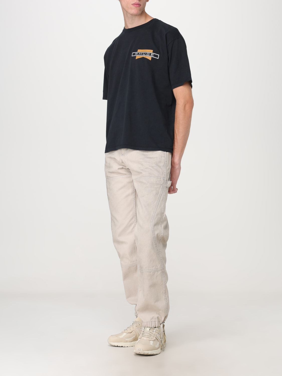 RHUDE JEANS: Jeans hombre Rhude, Blanco - Img 2