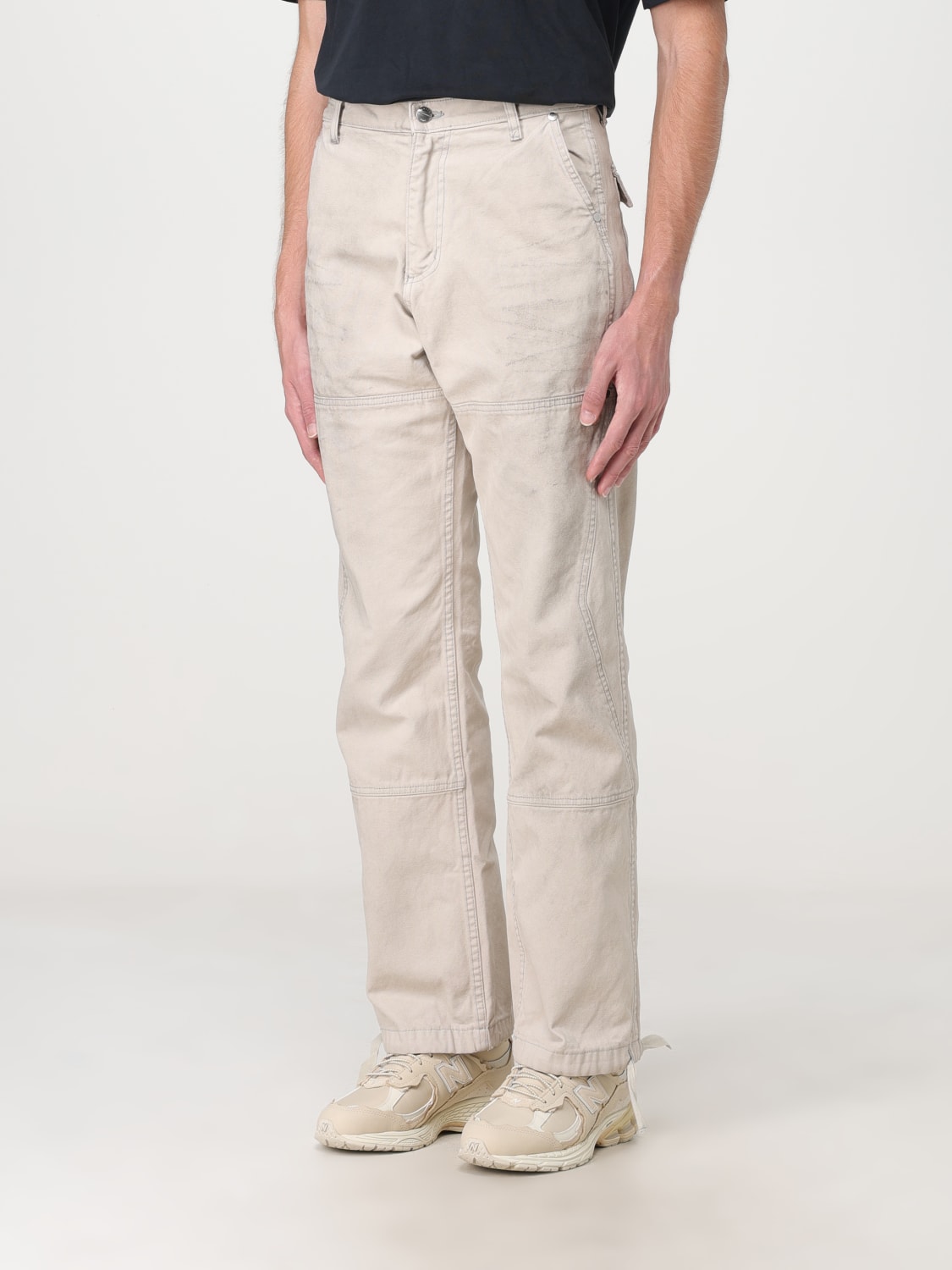 RHUDE JEANS: Jeans hombre Rhude, Blanco - Img 4