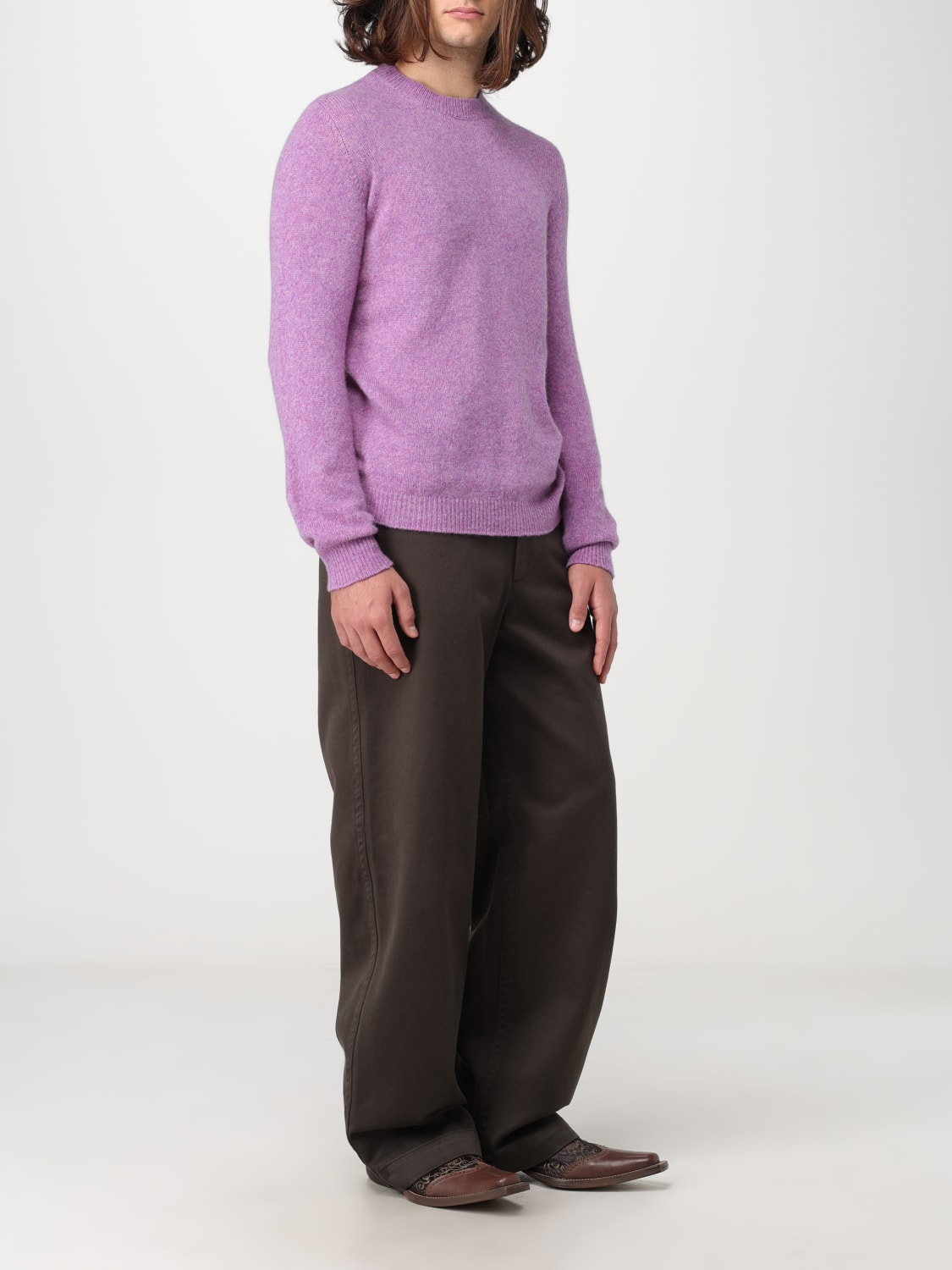 BURBERRY PANTS: Pants men Burberry, Brown - Img 2