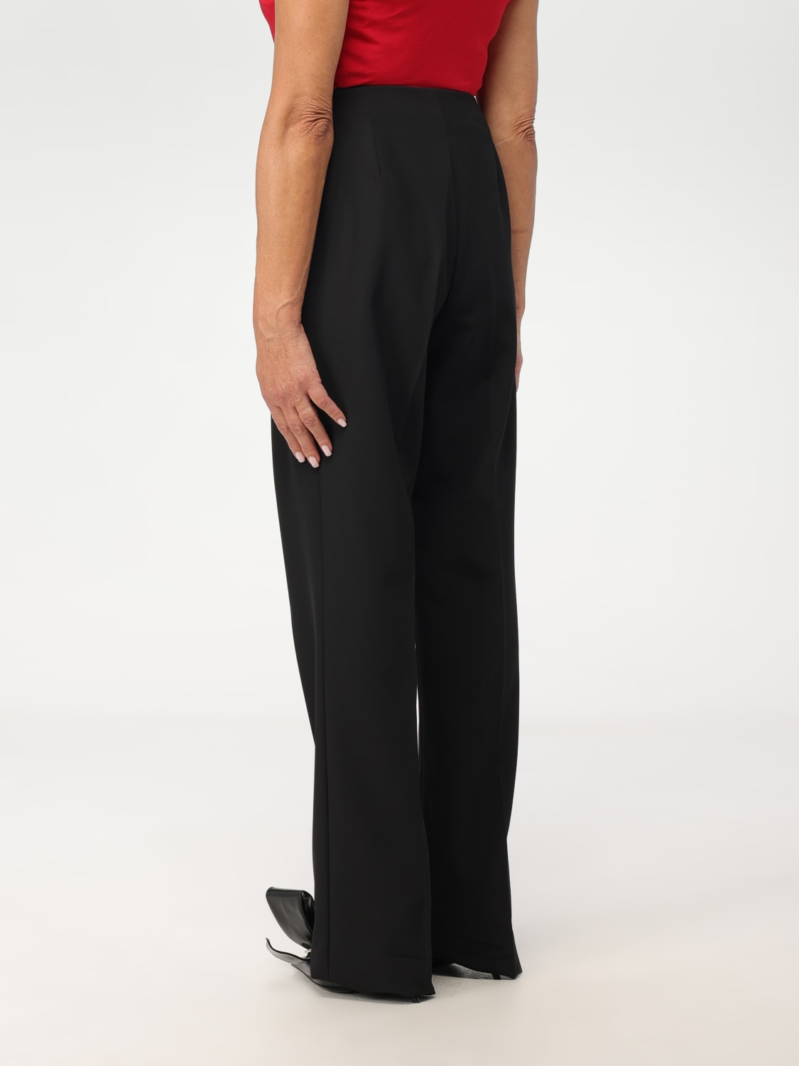 FERRAGAMO PANTS: Pants woman Ferragamo, Black - Img 3