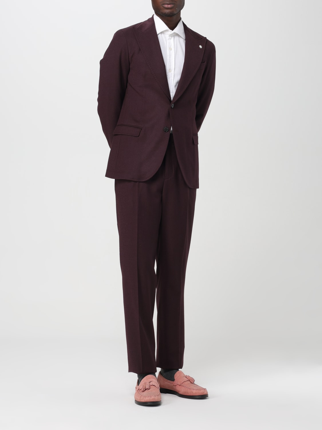 MANUEL RITZ SUIT: Suit men Manuel Ritz, Burgundy - Img 2