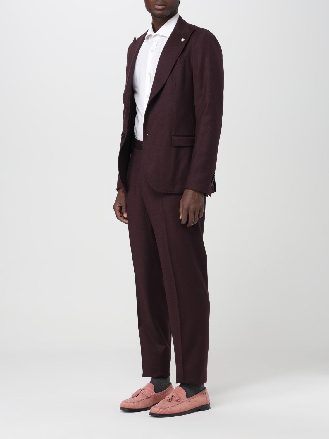 MANUEL RITZ SUIT: Suit men Manuel Ritz, Burgundy - Img 4