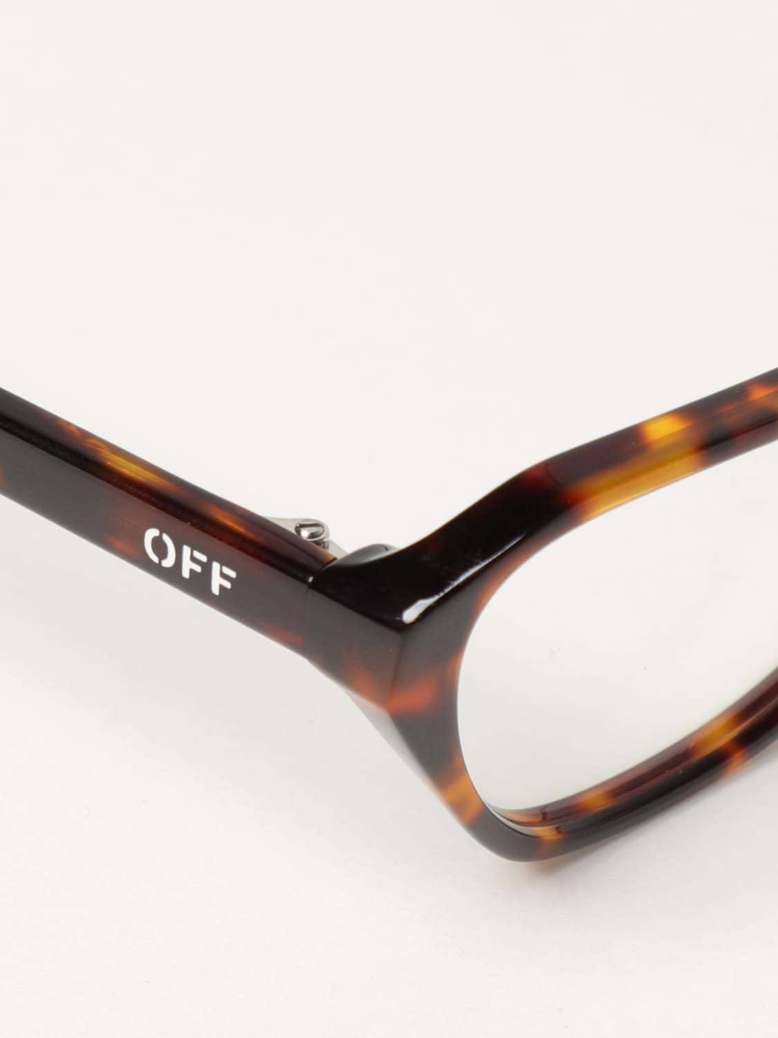 OFF-WHITE LUNETTES DE VUE: Lunettes de soleil homme Off-white, Beige - Img 4