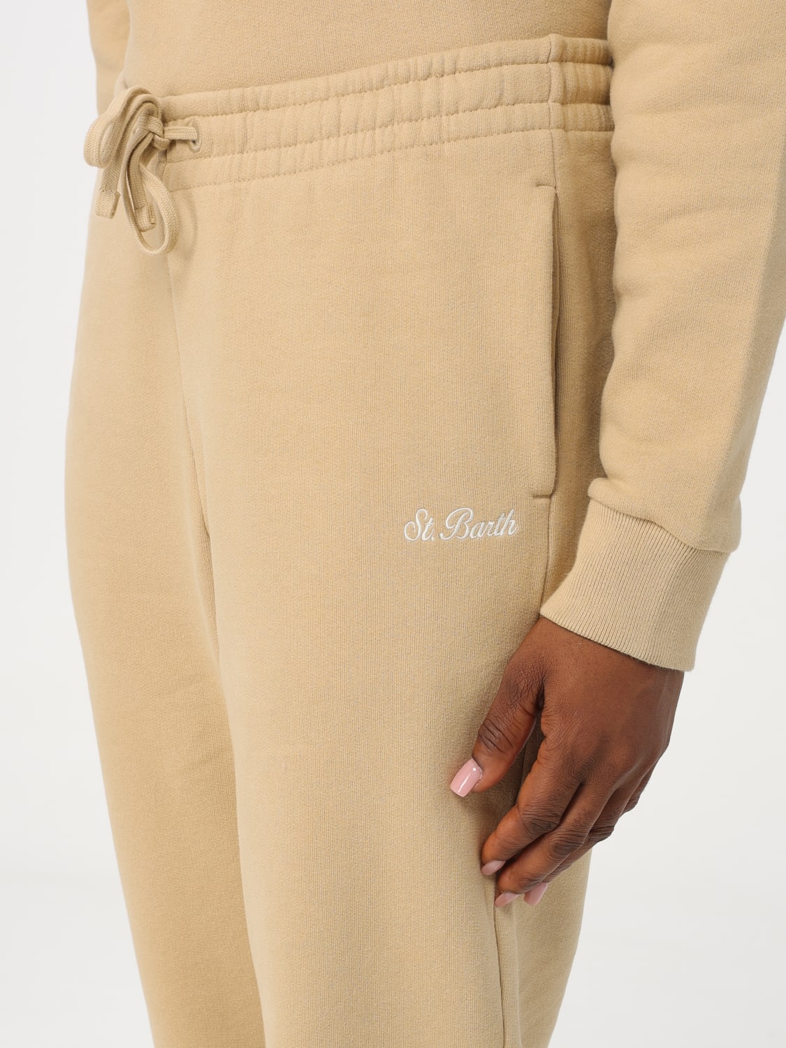 MC2 SAINT BARTH PANTALON: Pantalon femme Mc2 Saint Barth, Beige - Img 4