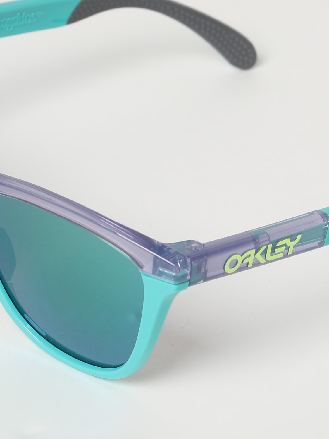 OAKLEY SUNGLASSES: Oakley Frogskins™ sunglasses in acetate, Green - Img 4