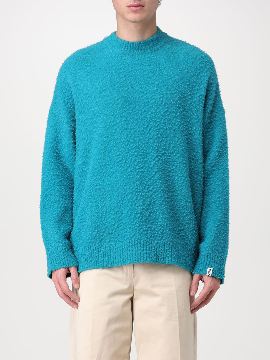 BONSAI PULLOVER: Pullover herren Bonsai, Teal - Img 1