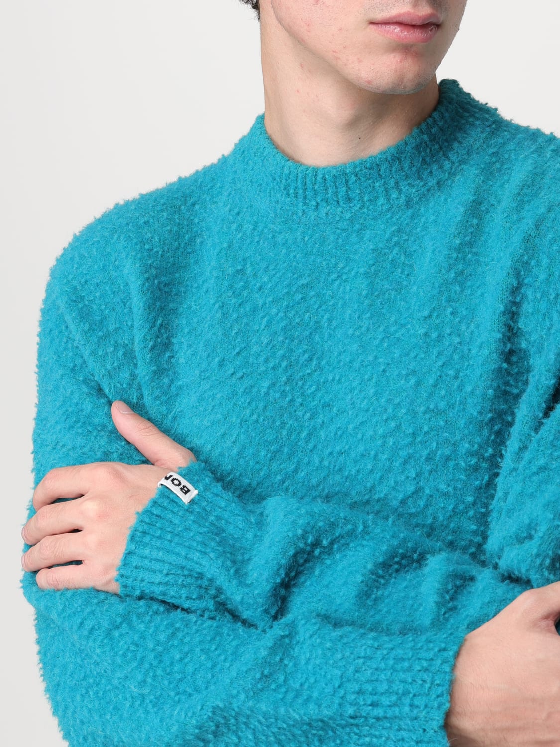 BONSAI PULLOVER: Pullover herren Bonsai, Teal - Img 4