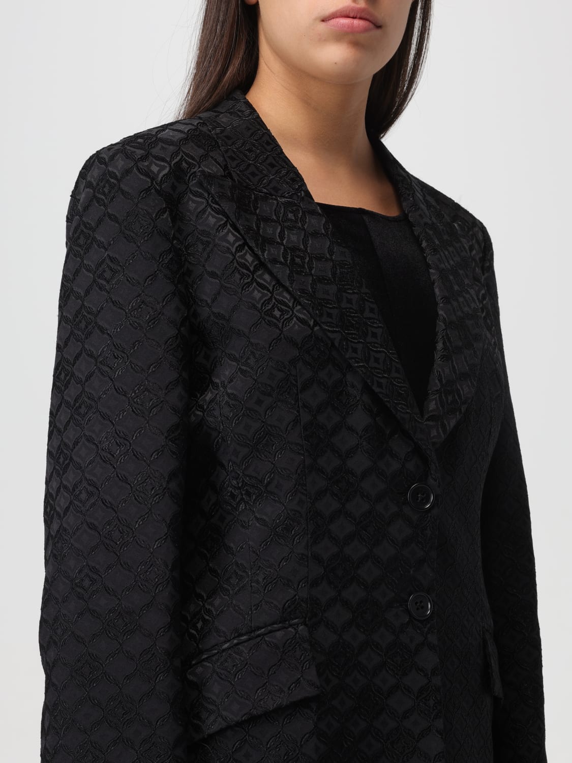 ALBERTA FERRETTI BLAZER: Jacket woman Alberta Ferretti, Black - Img 3