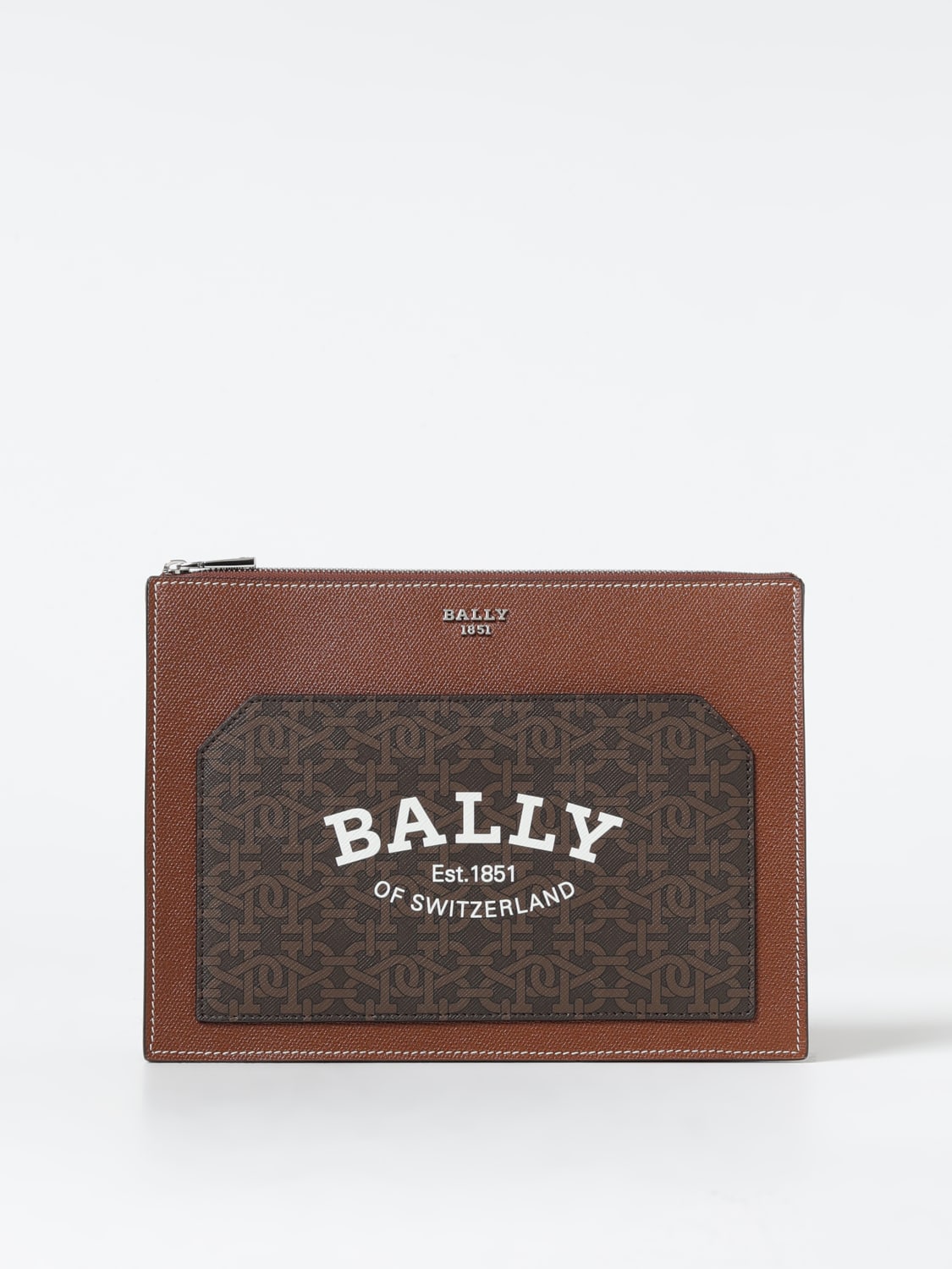 Giglio Borsa Bally in pelle a grana