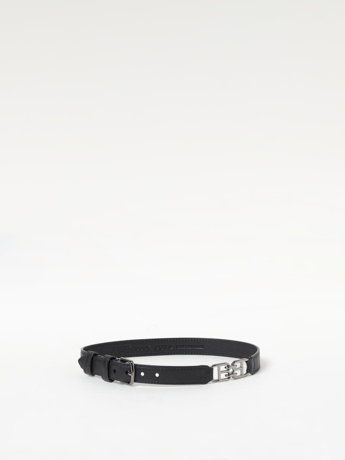 アクセサリーその他 BALLY Men Jewel Leather BUCK U808R Bally Outlet: Buck leather bracelet with monogram - Leather