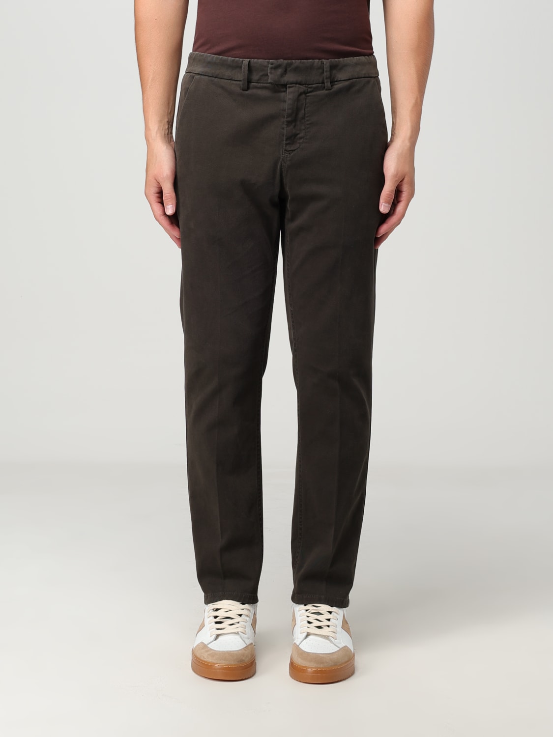 DONDUP PANTS: Pants men Dondup, Brown - Img 1