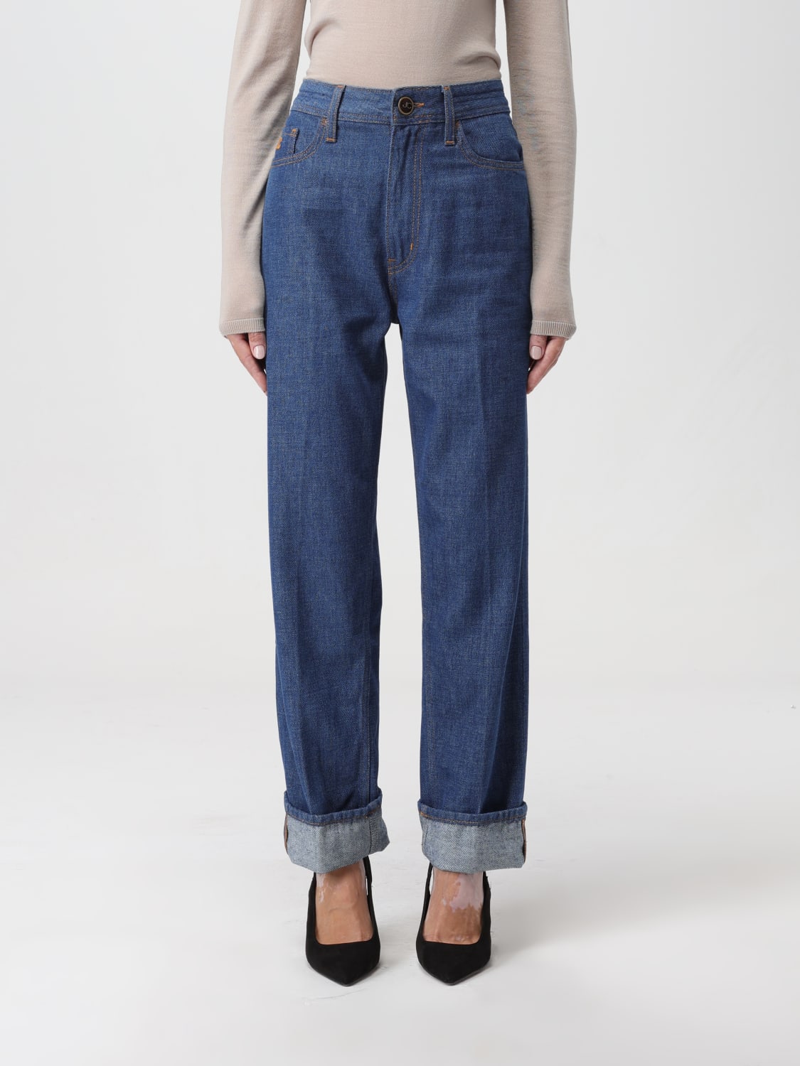 JACOB COHEN JEANS: Jeans woman Jacob Cohen, Denim - Img 1