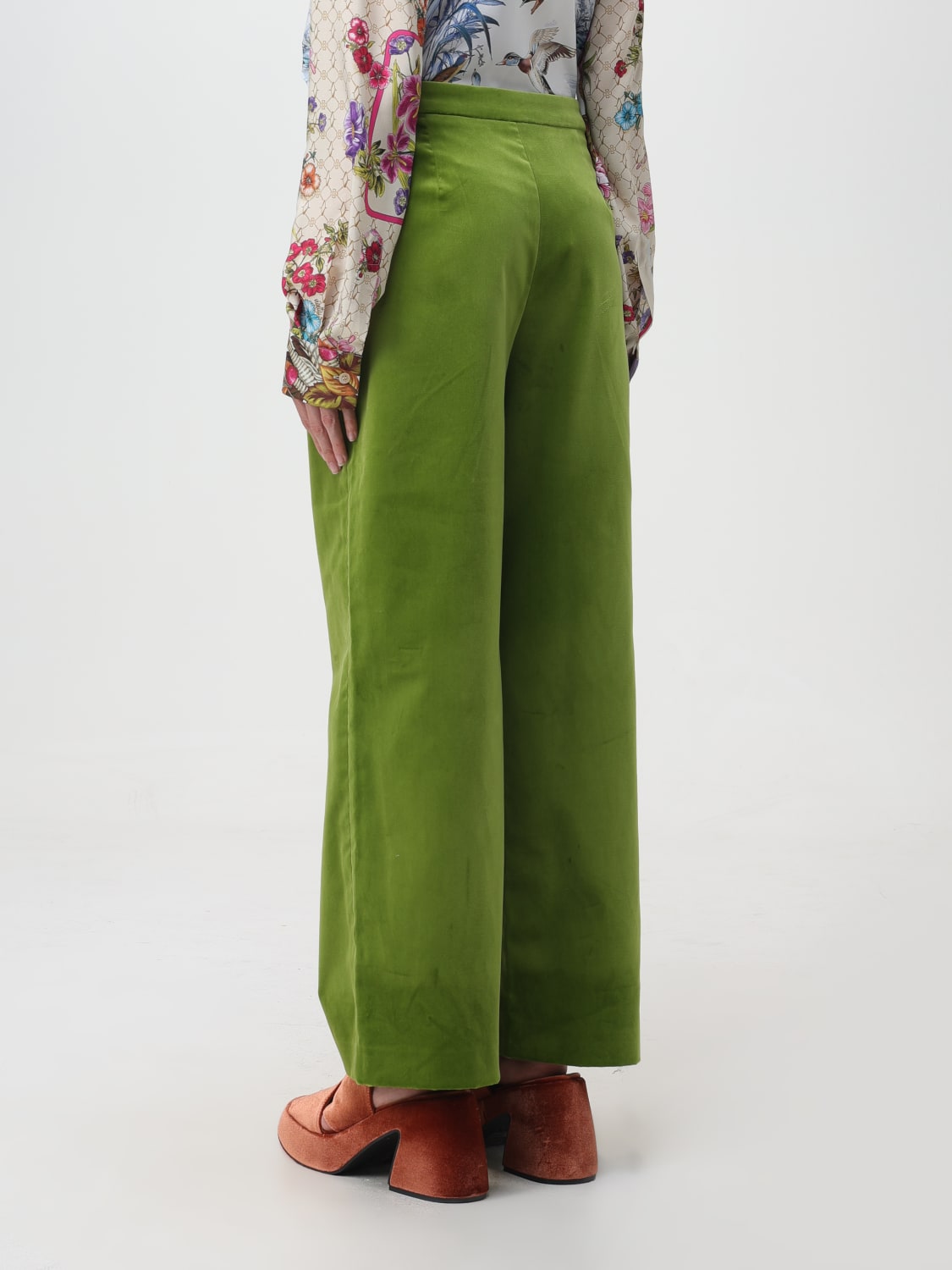 VIVETTA: Pants woman - Green | Vivetta pants VM2PA0011