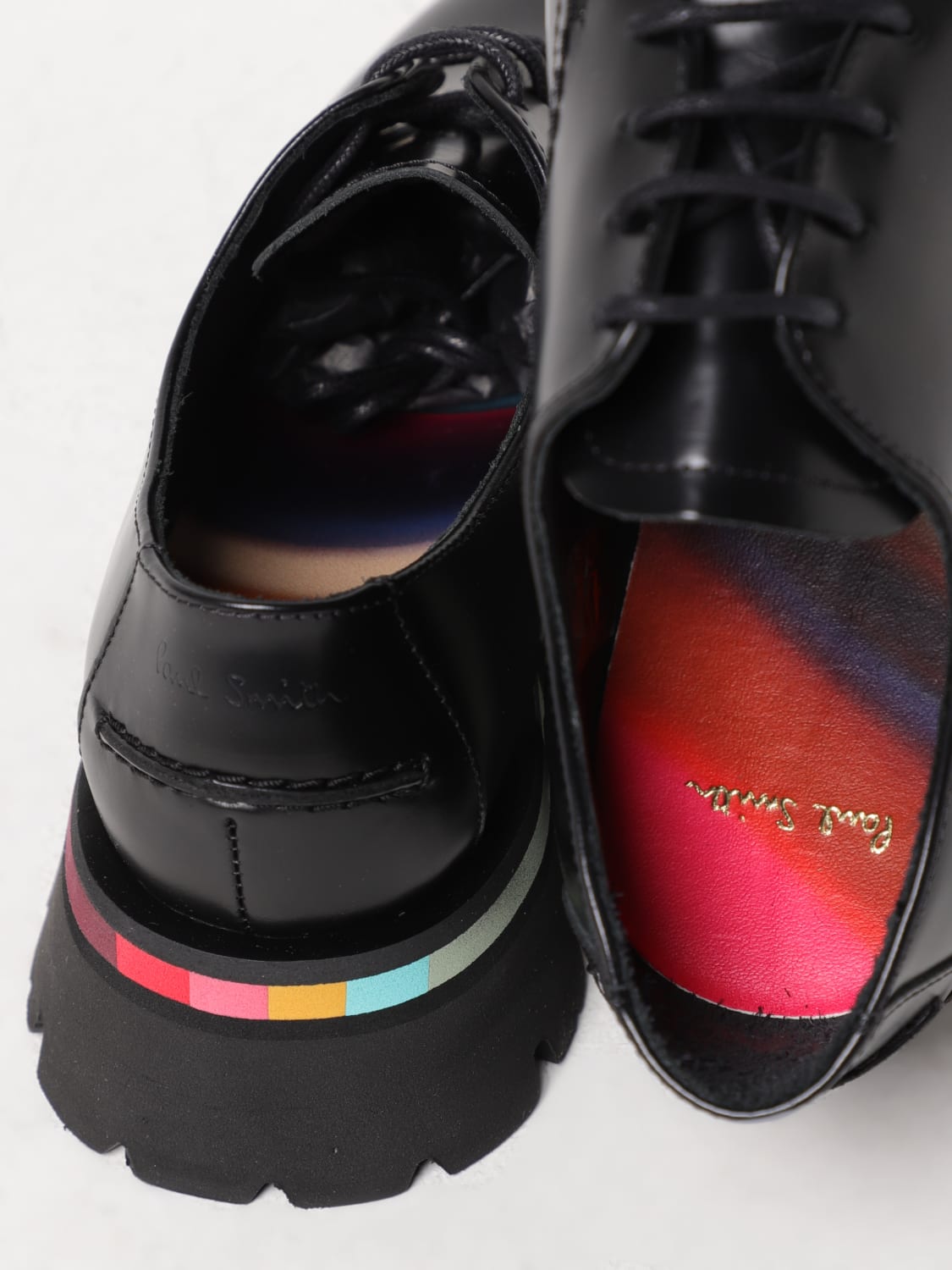 PAUL SMITH OXFORD SHOES: Flat shoes woman Paul Smith, Multicolor - Img 4