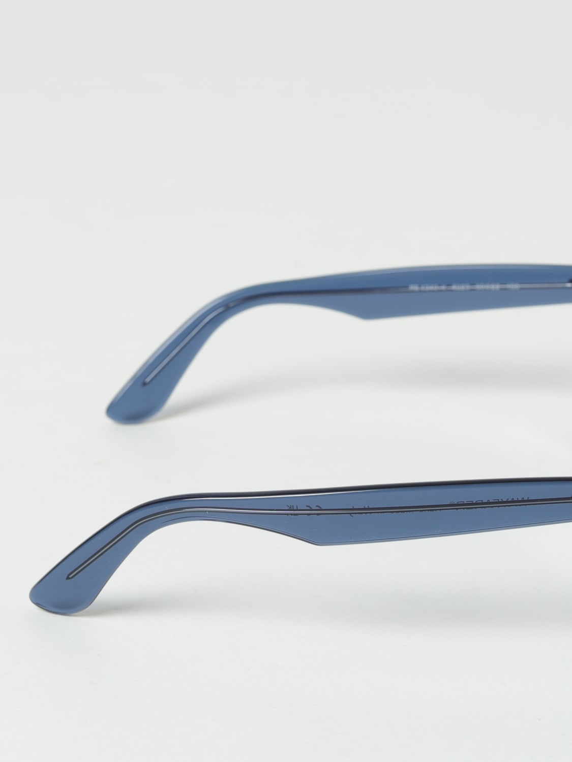 RAY-BAN OPTICAL FRAMES: Ray-Ban Wayfarer eyeglasses in acetate, Blue - Img 3