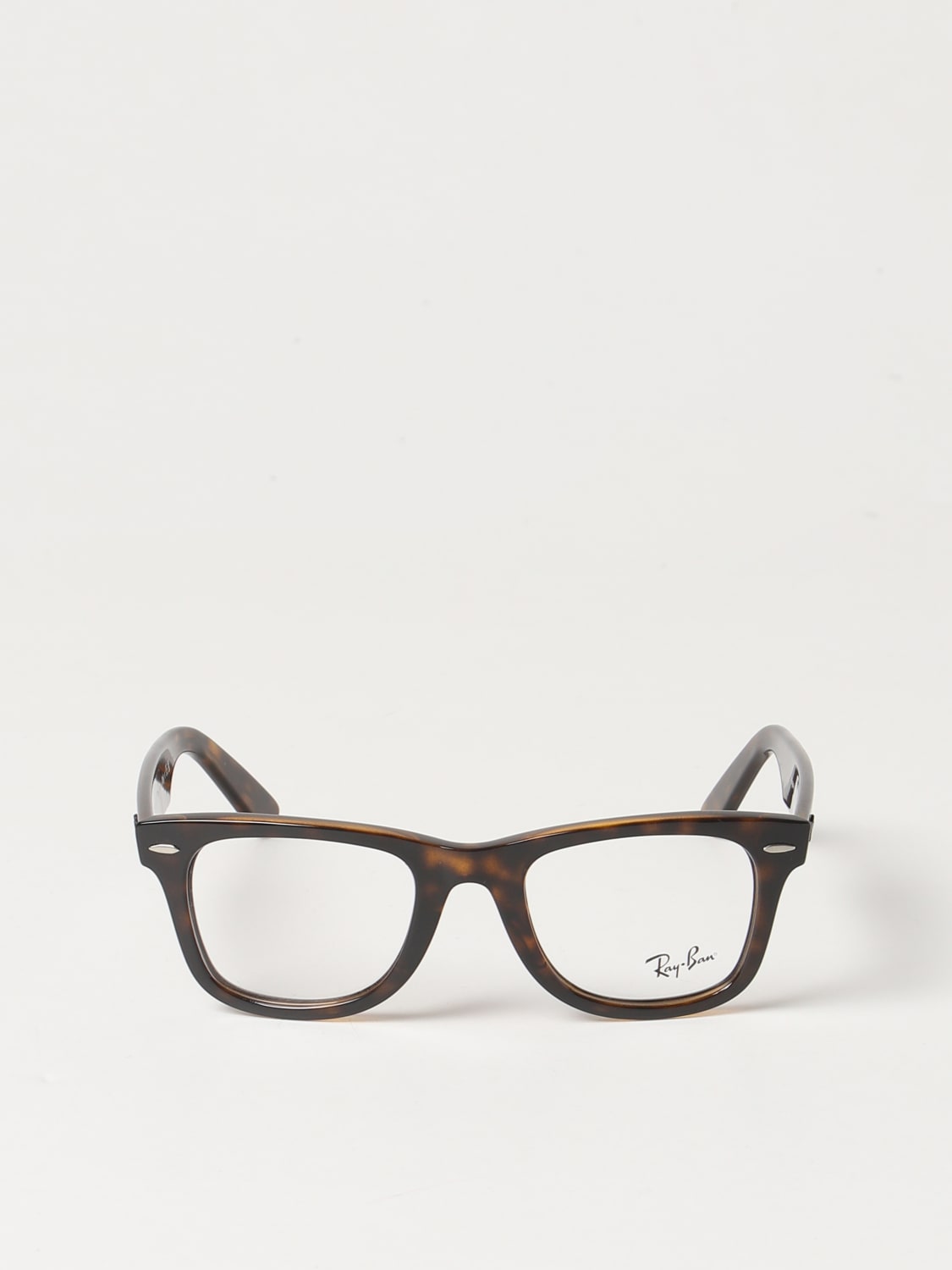RAY-BAN OPTICAL FRAMES: Ray-Ban Wayfarer eyeglasses in acetate, Brown - Img 2
