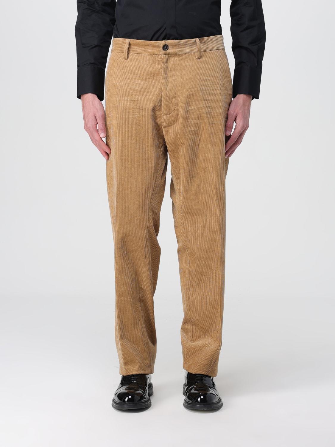 DSQUARED2 PANTALONE: Pantalone Dsquared2 in cotone, Beige - Img 1