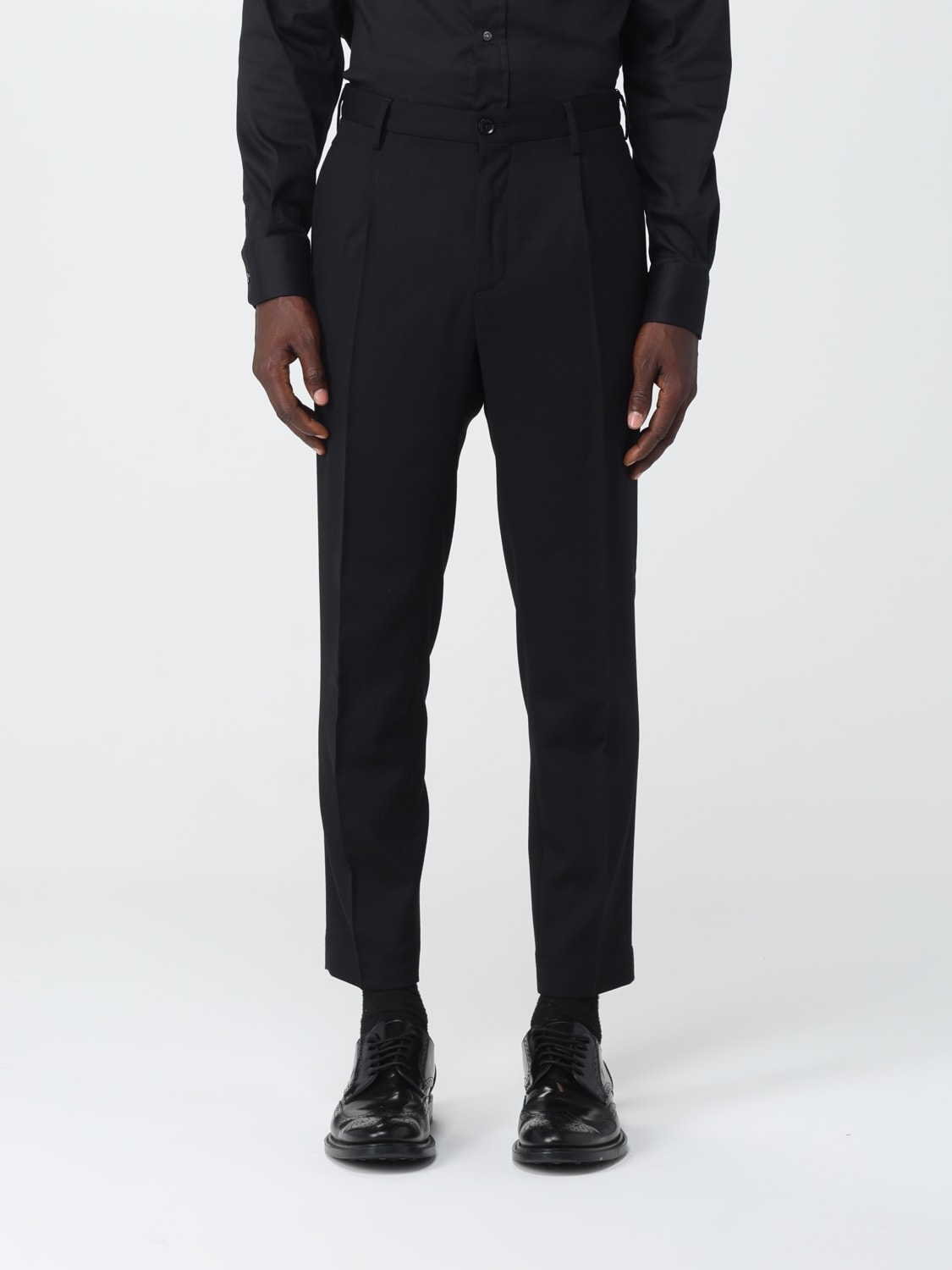 INCOTEX PANTS: Pants men Incotex, Black - Img 1