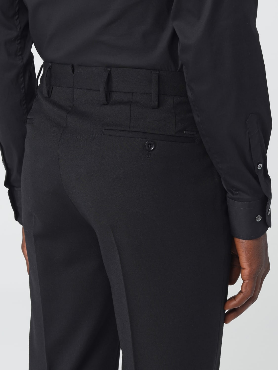 INCOTEX PANTS: Pants men Incotex, Black - Img 3