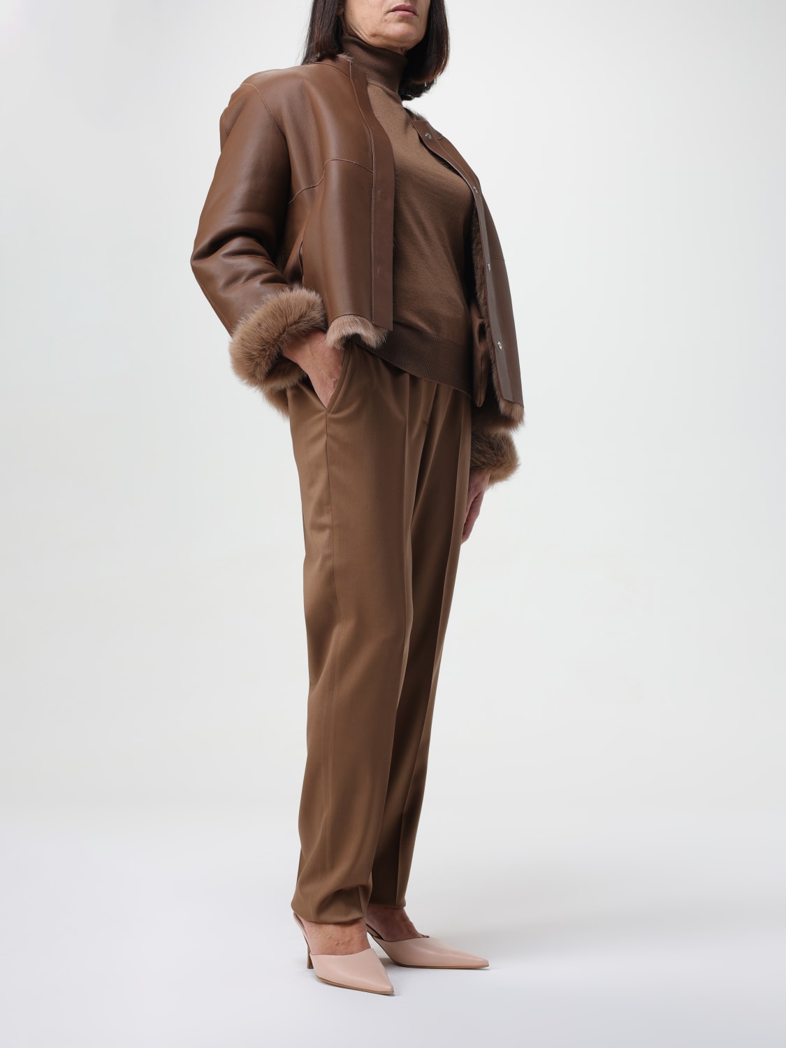 KITON SWEATER: Sweater woman Kiton, Black - Img 2