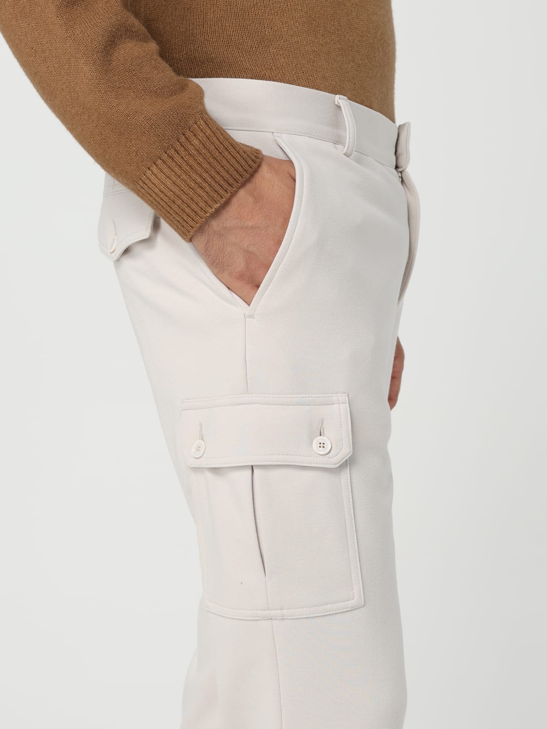 DANIELE ALESSANDRINI HOSE: Hose herren Daniele Alessandrini, Weiß - Img 3