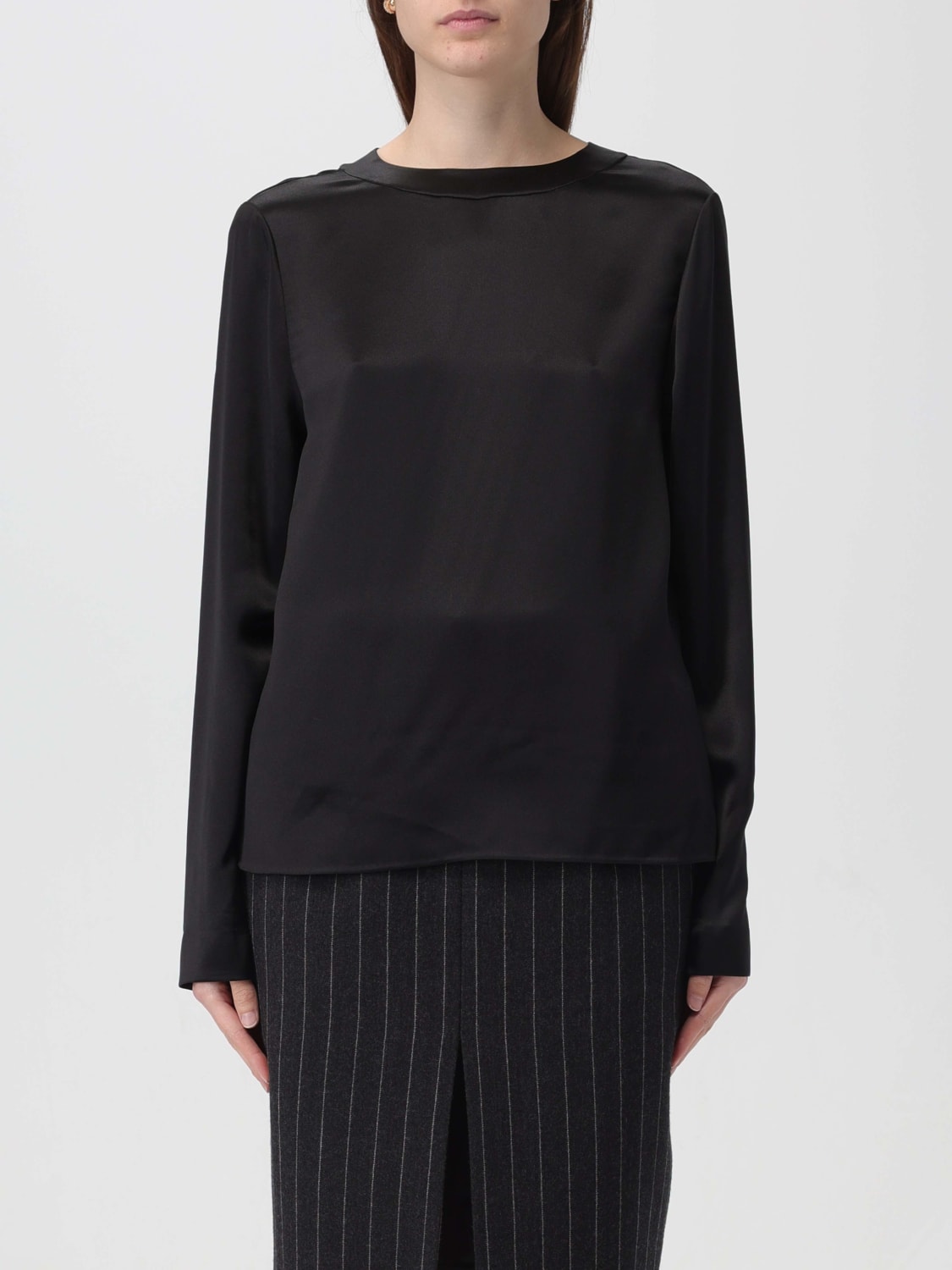 SAINT LAURENT TOP: Top woman Saint Laurent, Black - Img 1