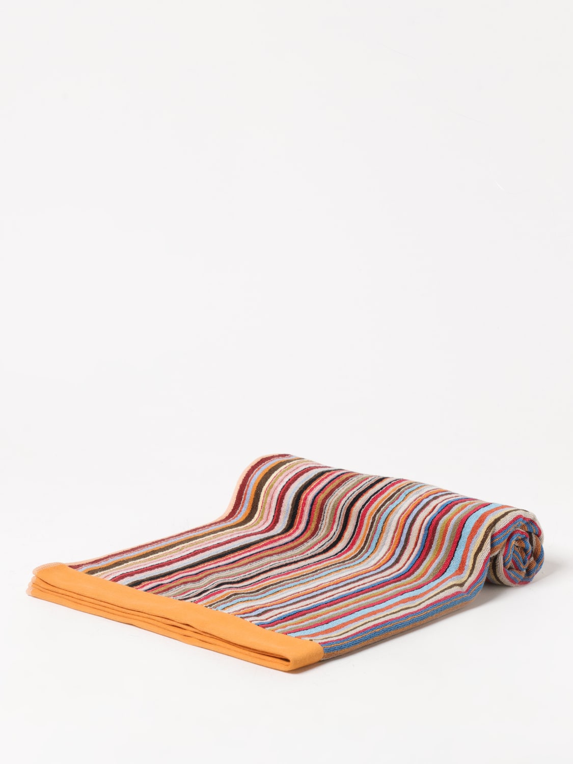 PAUL SMITH ASCIUGAMANI E TELI: Telo da bagno Paul Smith in spugna con Stripes all over, Fantasia - Img 1