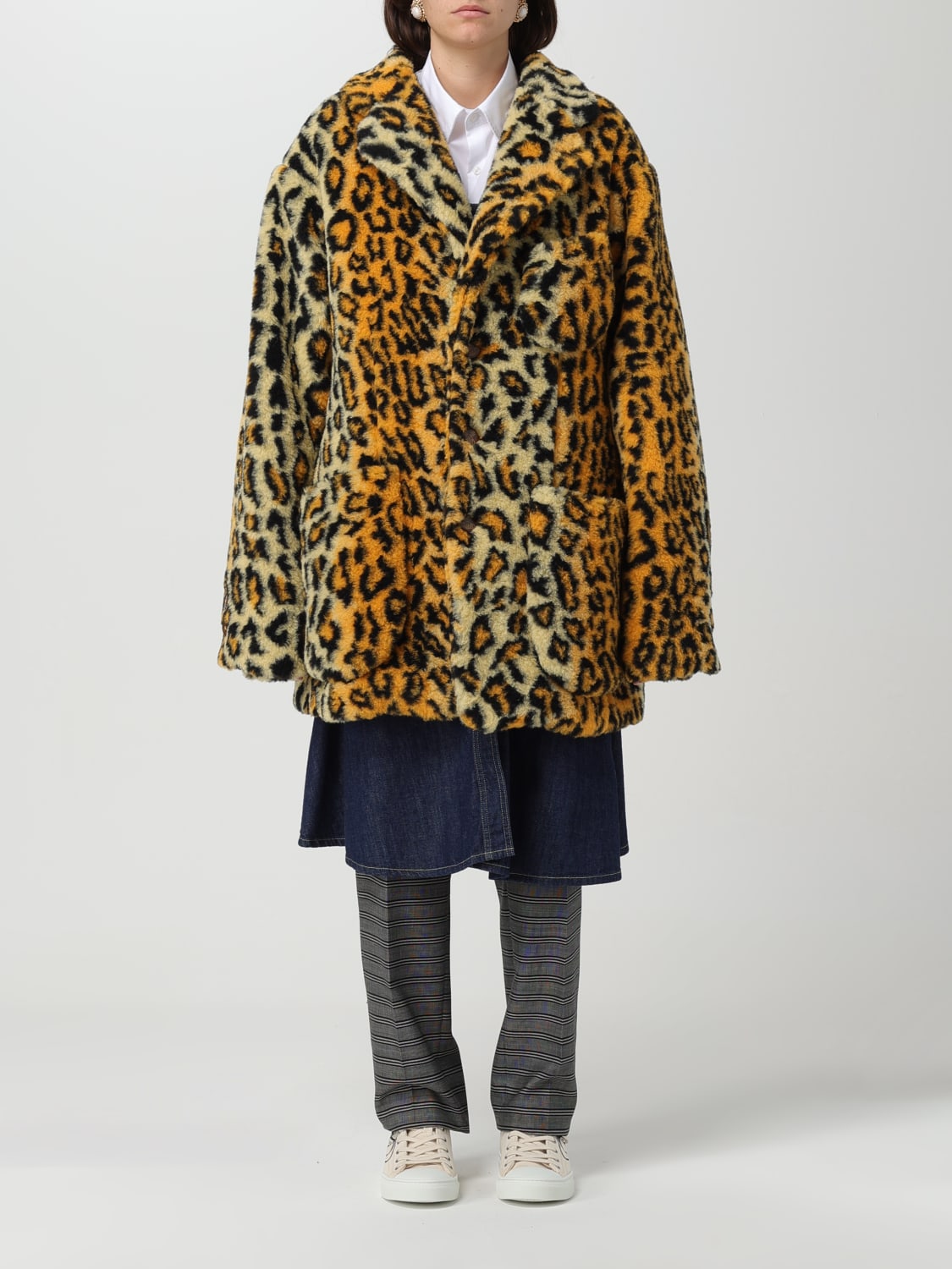 VIVIENNE WESTWOOD ファーコート: ファーコート レディース Vivienne Westwood, マルチカラー - Img 1