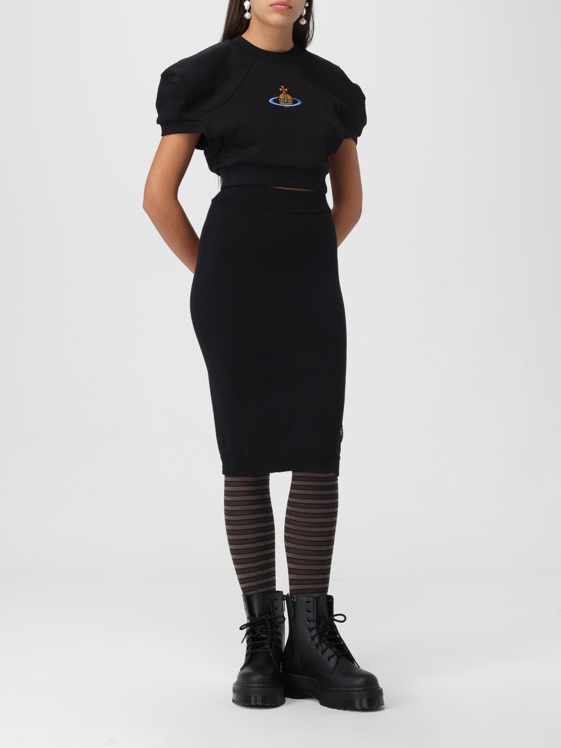 VIVIENNE WESTWOOD SKIRT: Skirt woman Vivienne Westwood, Black - Img 2