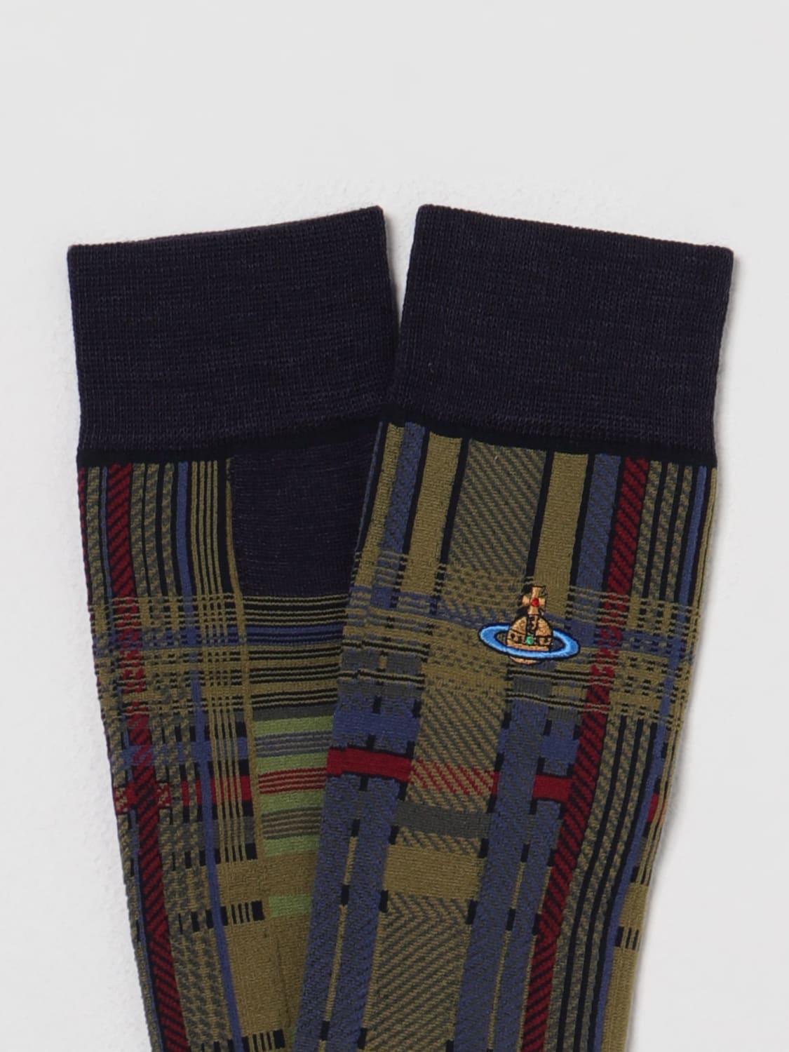 VIVIENNE WESTWOOD SOCKS: Socks men Vivienne Westwood, Multicolor - Img 2