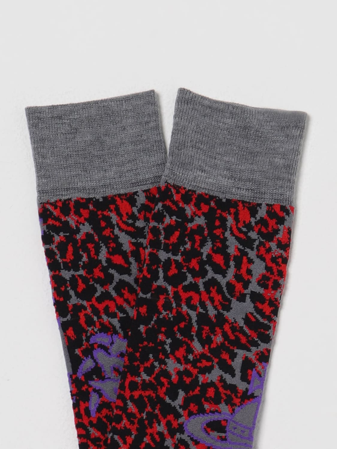 VIVIENNE WESTWOOD SOCKS: Socks men Vivienne Westwood, Silver - Img 2