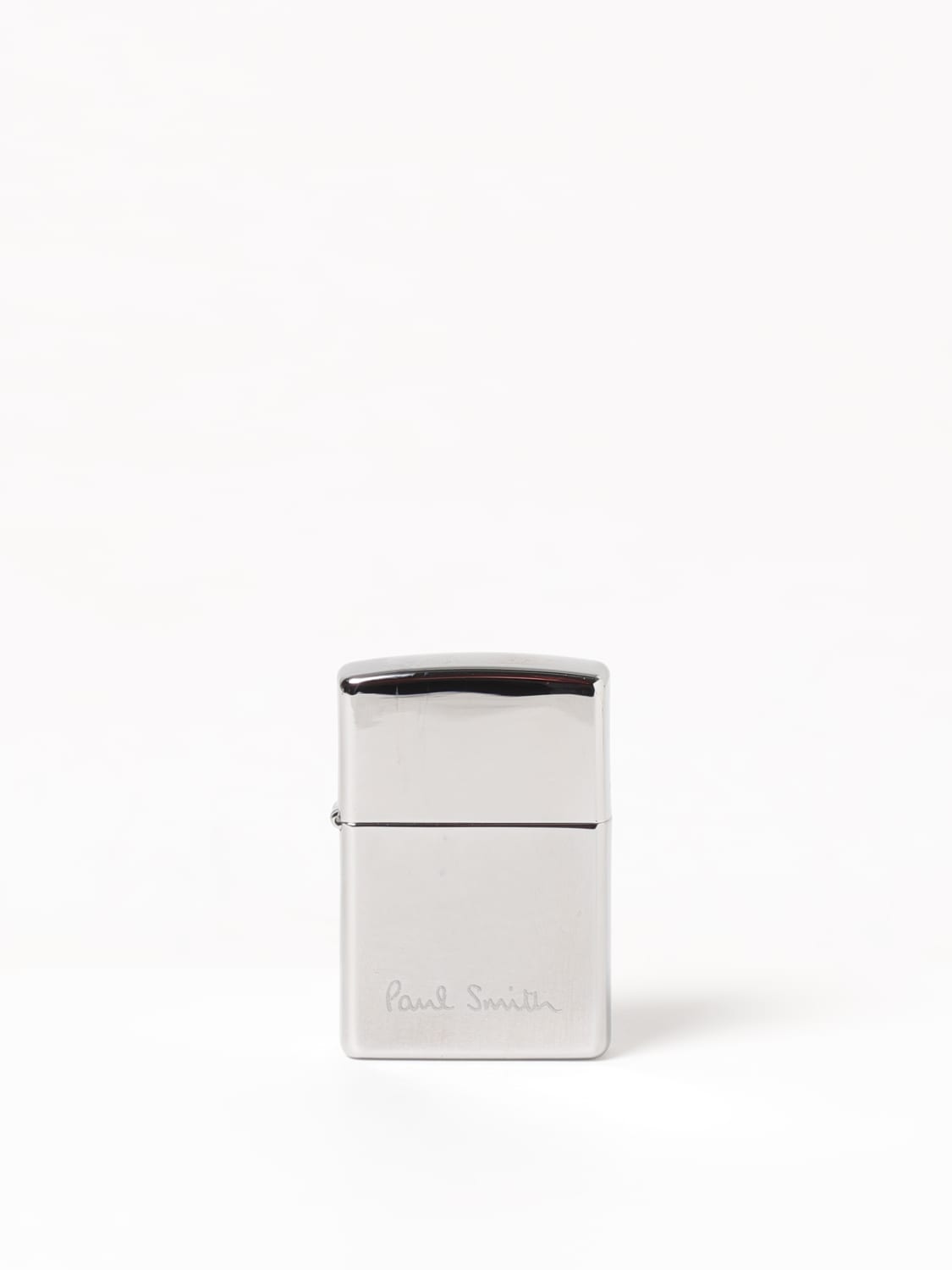 PAUL SMITH ACCESSORI DECORATIVI: Accendino Zippo x Paul Smith in acciaio, Argento - Img 1