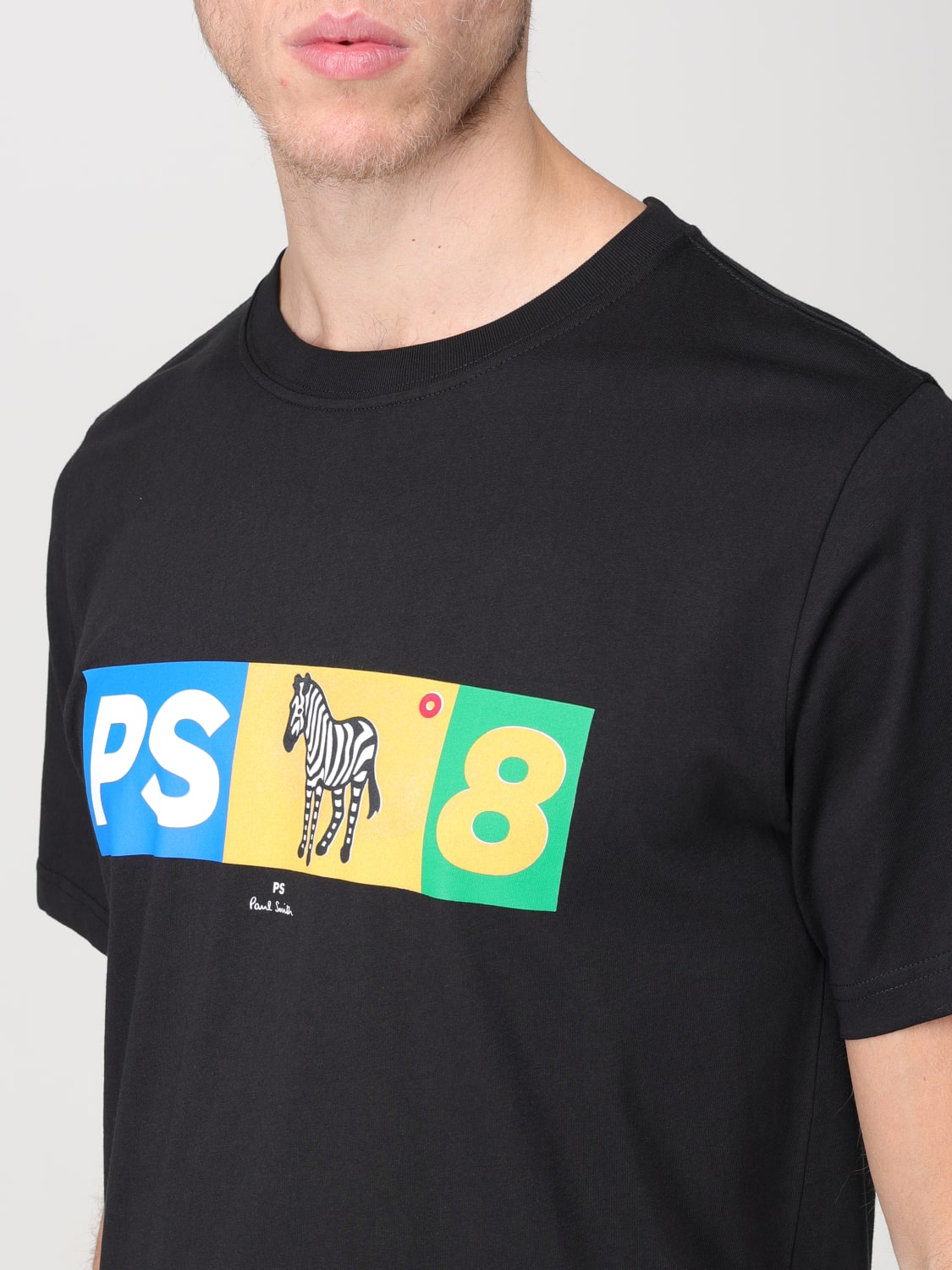 PS PAUL SMITH T-SHIRT: T-shirt men Ps Paul Smith, Black - Img 3