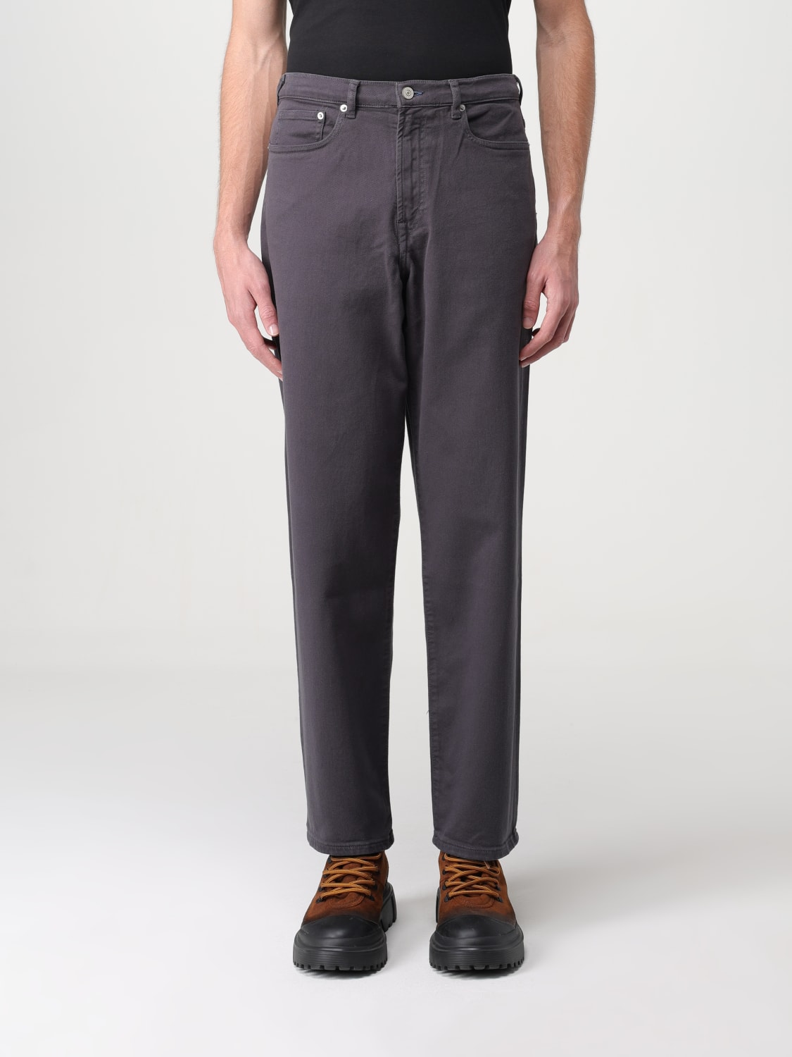 PS PAUL SMITH JEANS: Jeans Ps Paul Smith in denim di cotone, Marrone - Img 1