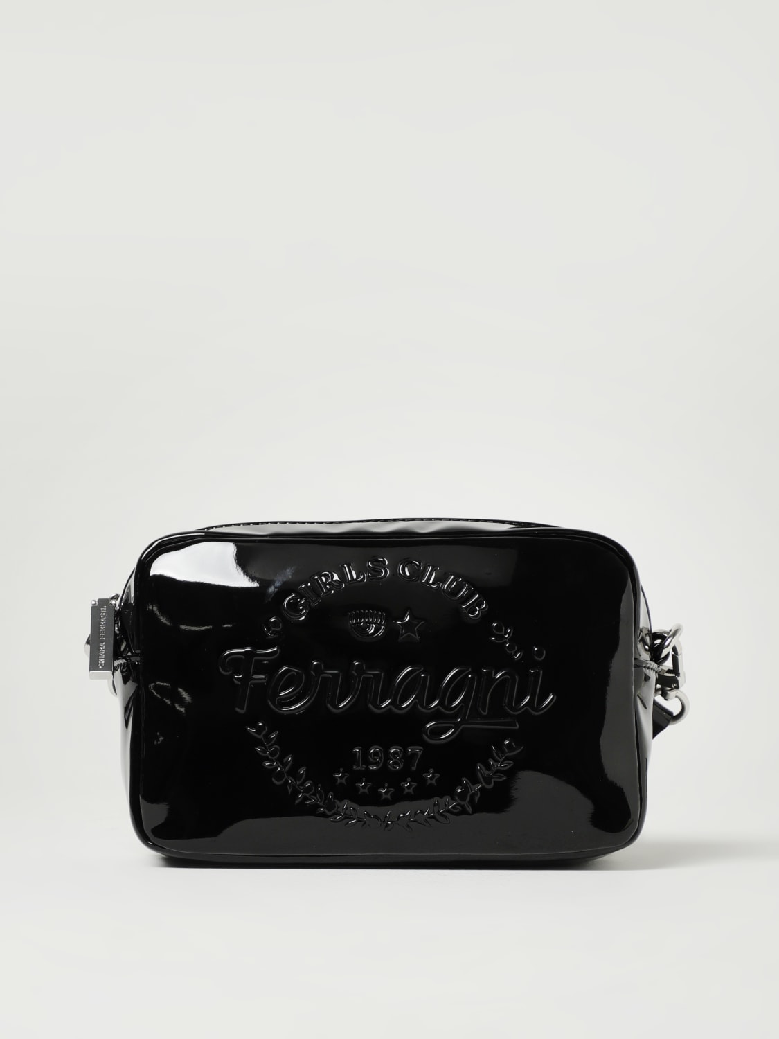 CHIARA FERRAGNI MINI BAG: Shoulder bag woman Chiara Ferragni, Black - Img 1