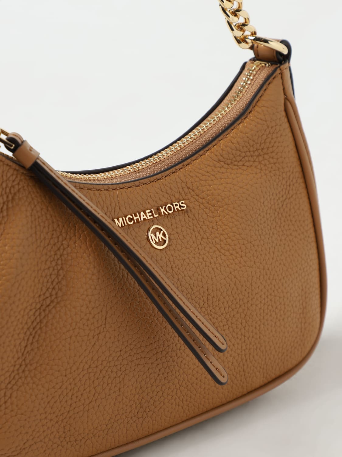 MICHAEL MICHAEL KORS Michael Kors Kendall grained leather bag Beige Michael Michael Kors mini bag 32F3GT9C1L online at GIGLIO.COM