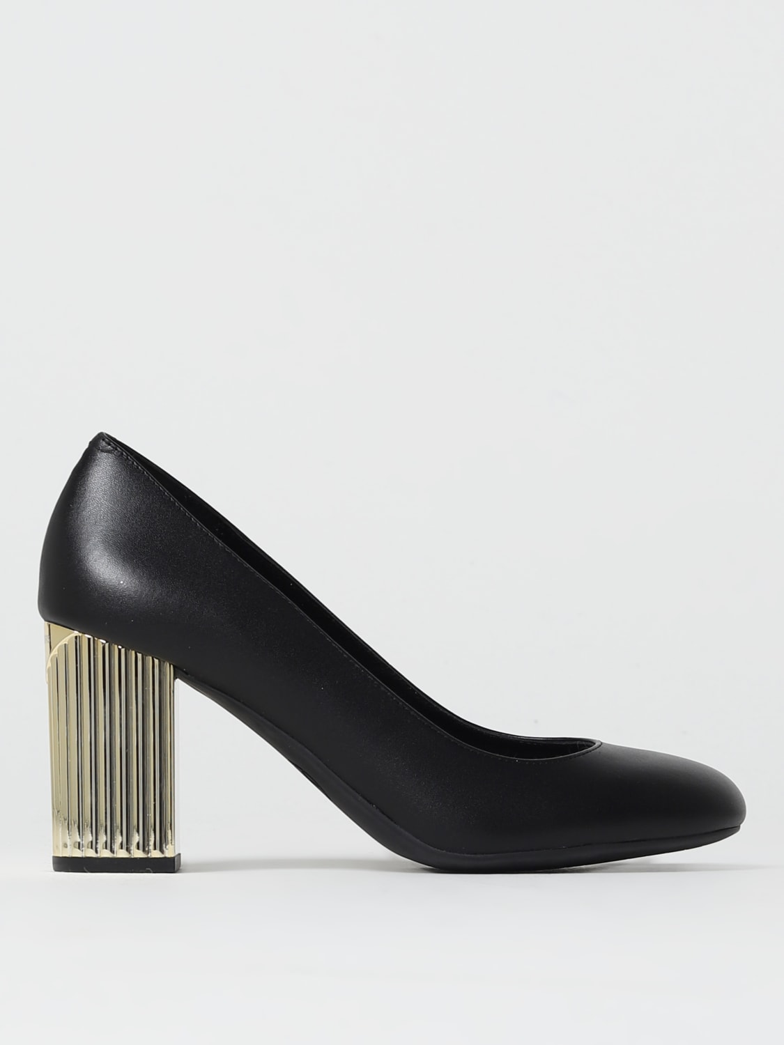 MICHAEL MICHAEL KORS Michael Kors Porter leather pumps Black Michael Michael Kors high heel shoes 40H3POMP1L online at GIGLIO.COM