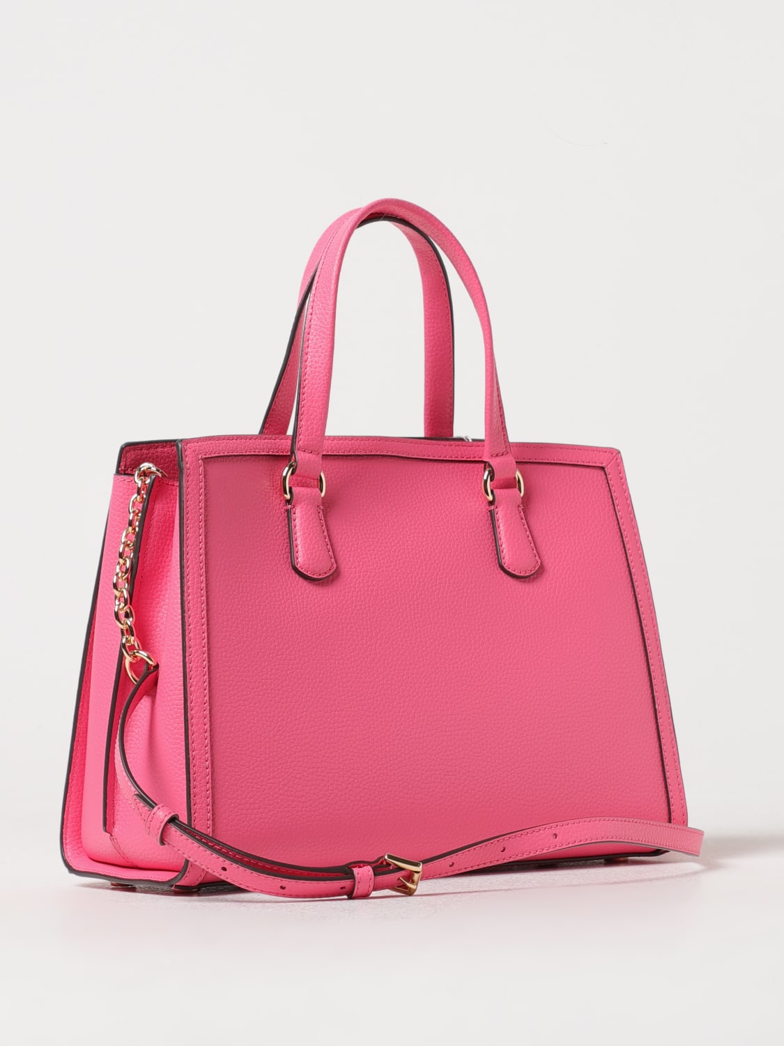 MICHAEL MICHAEL KORS Borsa Chantal in pelle a grana Fuxia Borsa A Mano Michael Michael Kors 30F2G7CS2T online su GIGLIO.COM