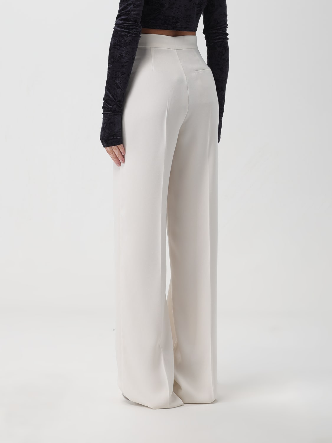 THE ANDAMANE PANTS: Pants woman Andamane, White - Img 2