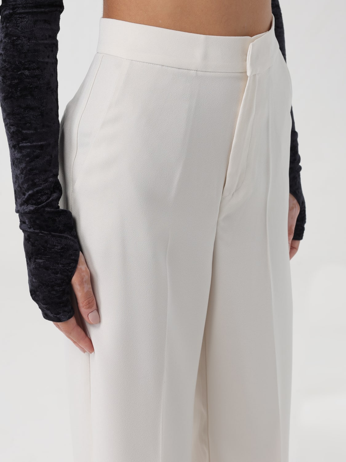 THE ANDAMANE PANTS: Pants woman Andamane, White - Img 3