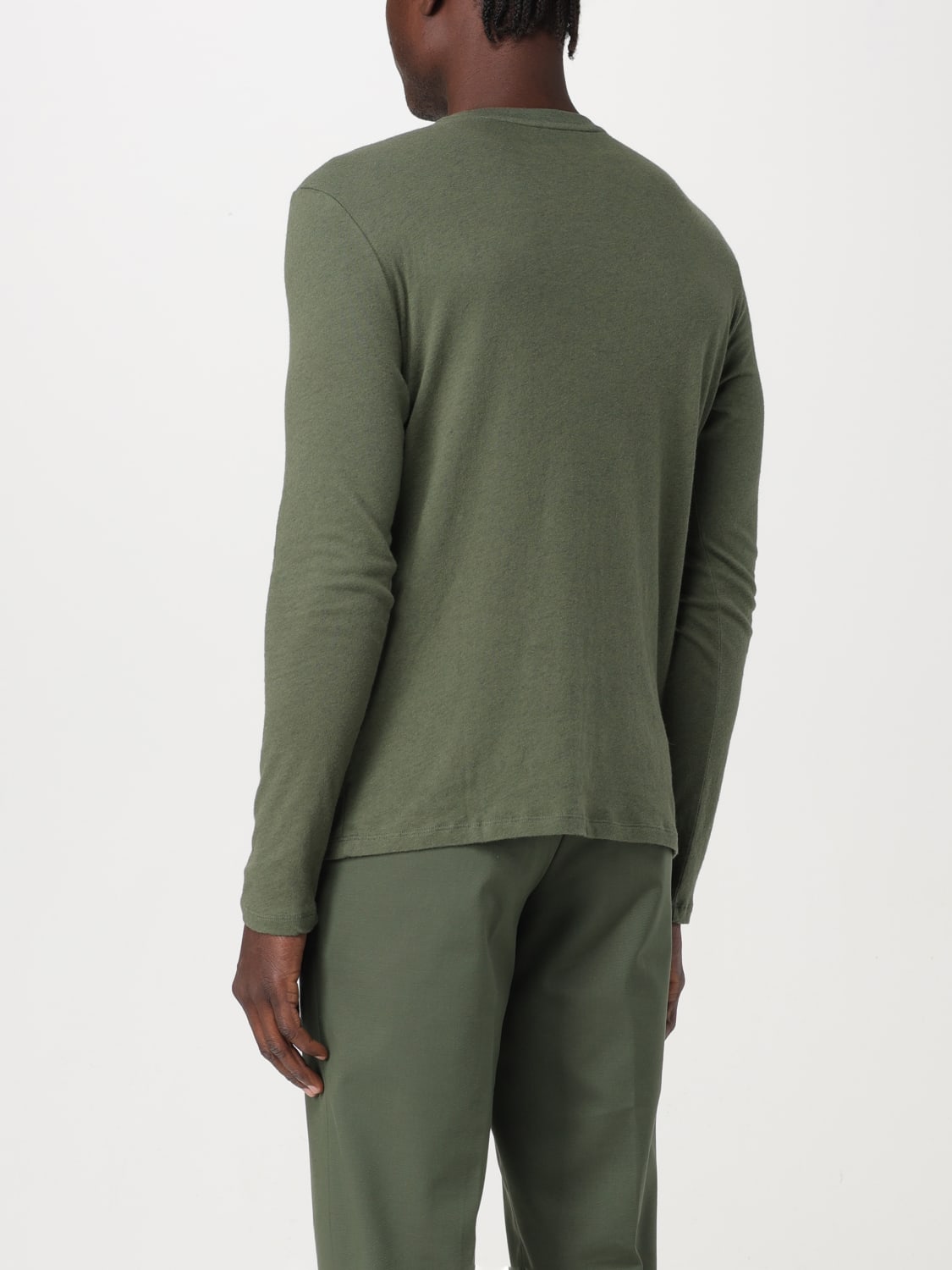 MAJESTIC FILATURES T-SHIRT: T-shirt homme Majestic Filatures, Vert - Img 2